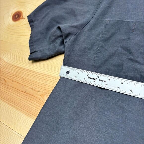 Indeed Brewing Company Mens XL Gray Button Up Short Sleeve Minneapolis Minnesota - Picture 8 of 15